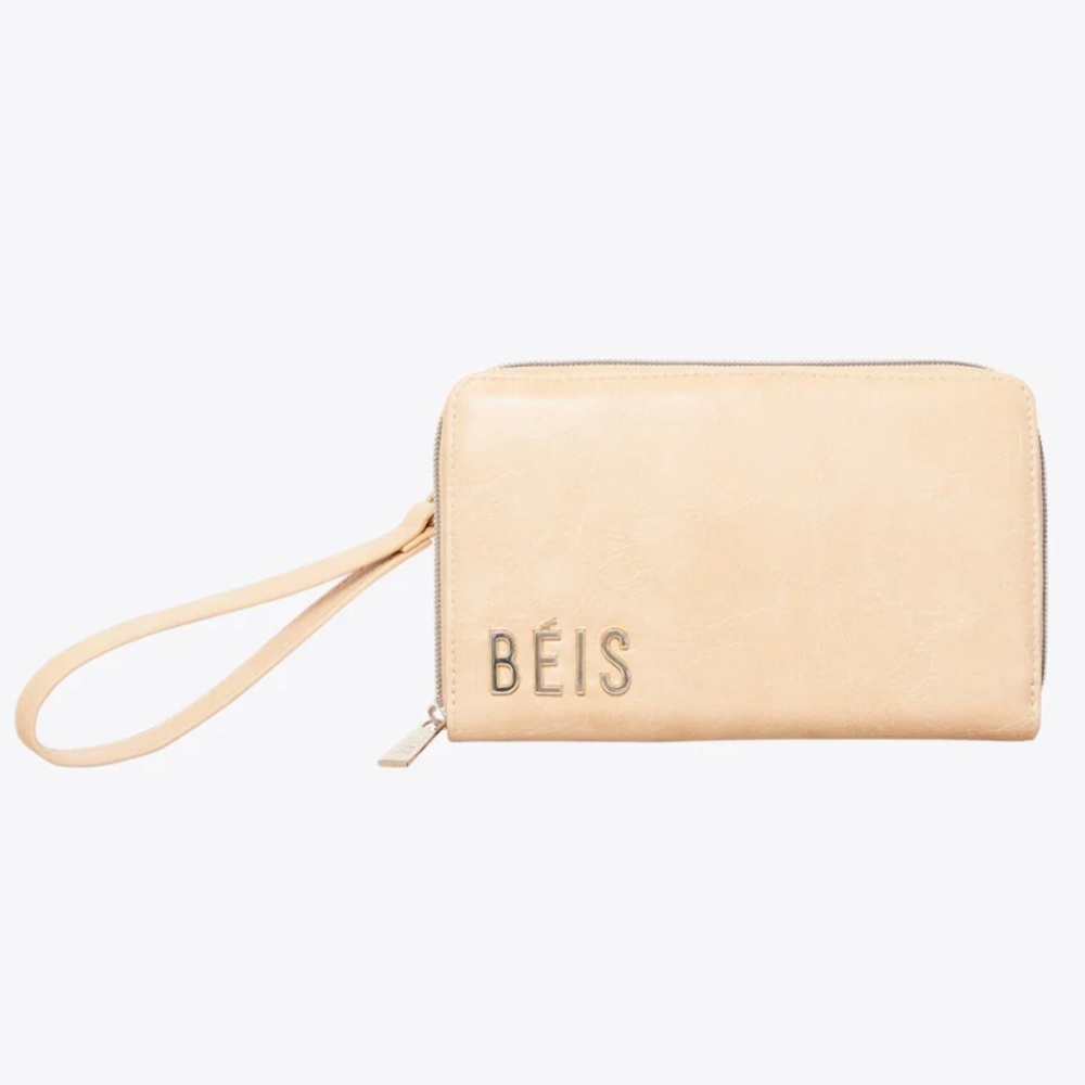 The Travel Wallet IN BEIGE